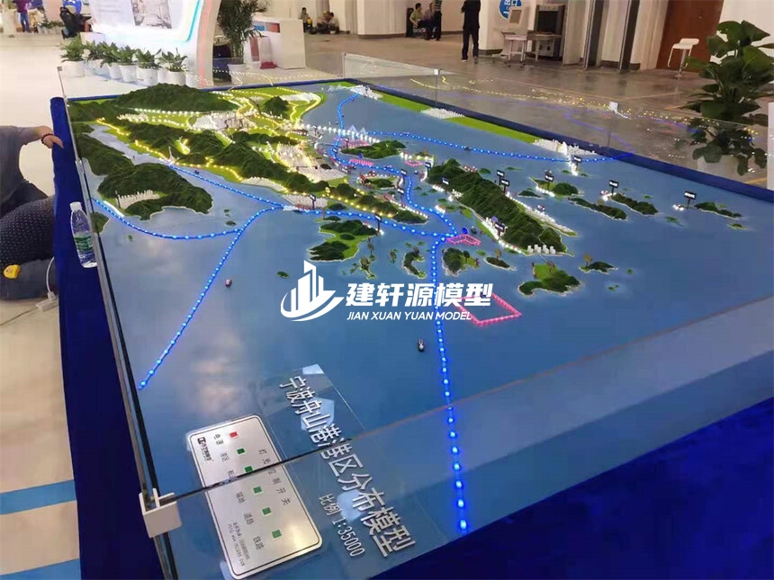储能柜地形地貌模型