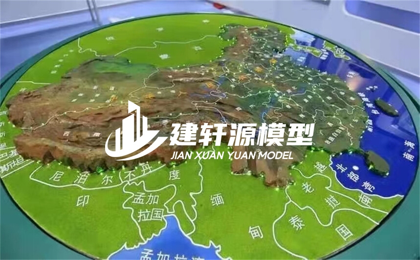 储能柜地形模型制作