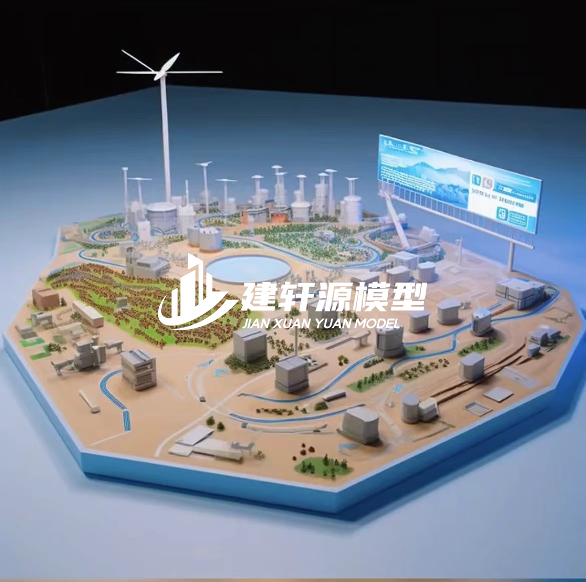 储能柜新能源沙盘制作