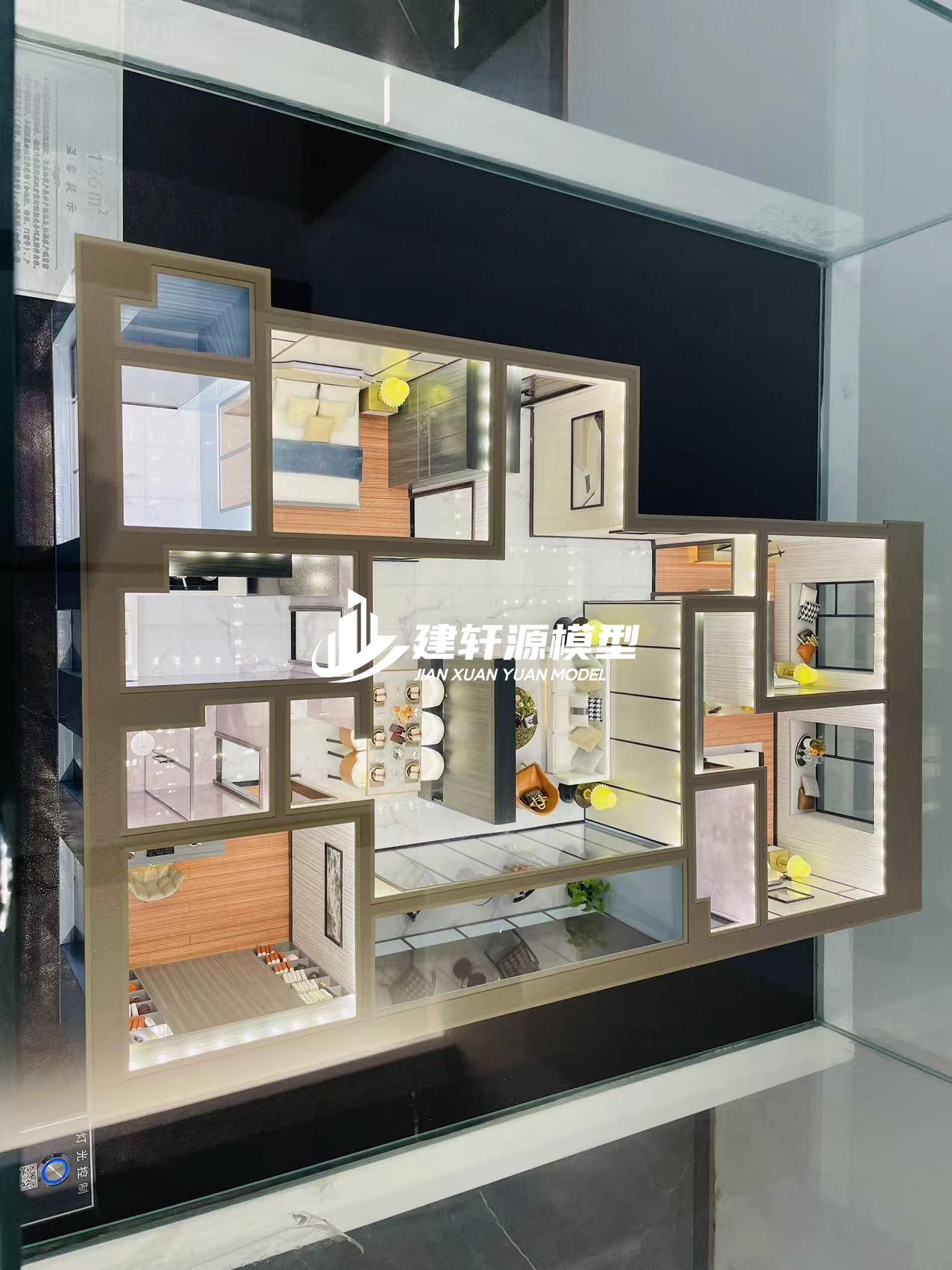 储能柜房产户型模型厂家