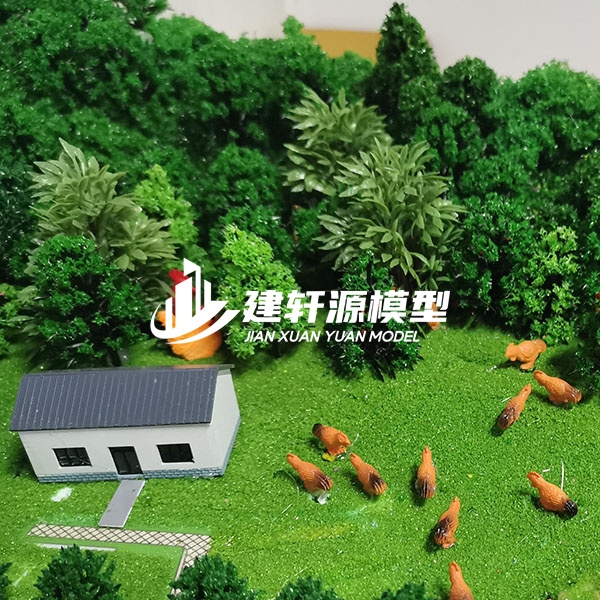 储能柜智慧农场沙盘模型生产